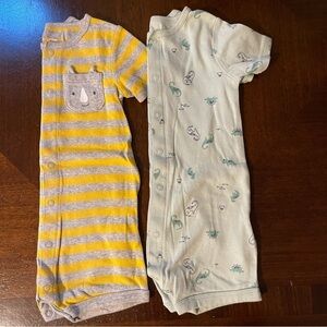 Carter’s: Simple Joys | (2) Snap Up Rompers | 18 mo